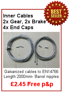 Back2Bikes Gear and brake cables best seller